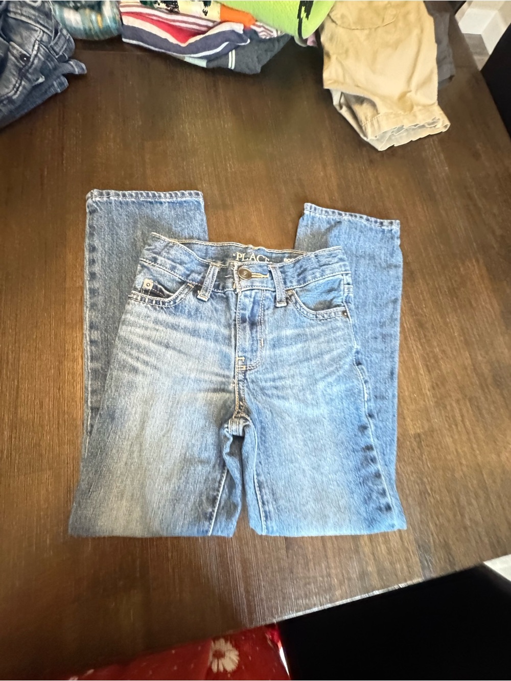 The Children's Place Faded Light Blue Kids Denim Jeans